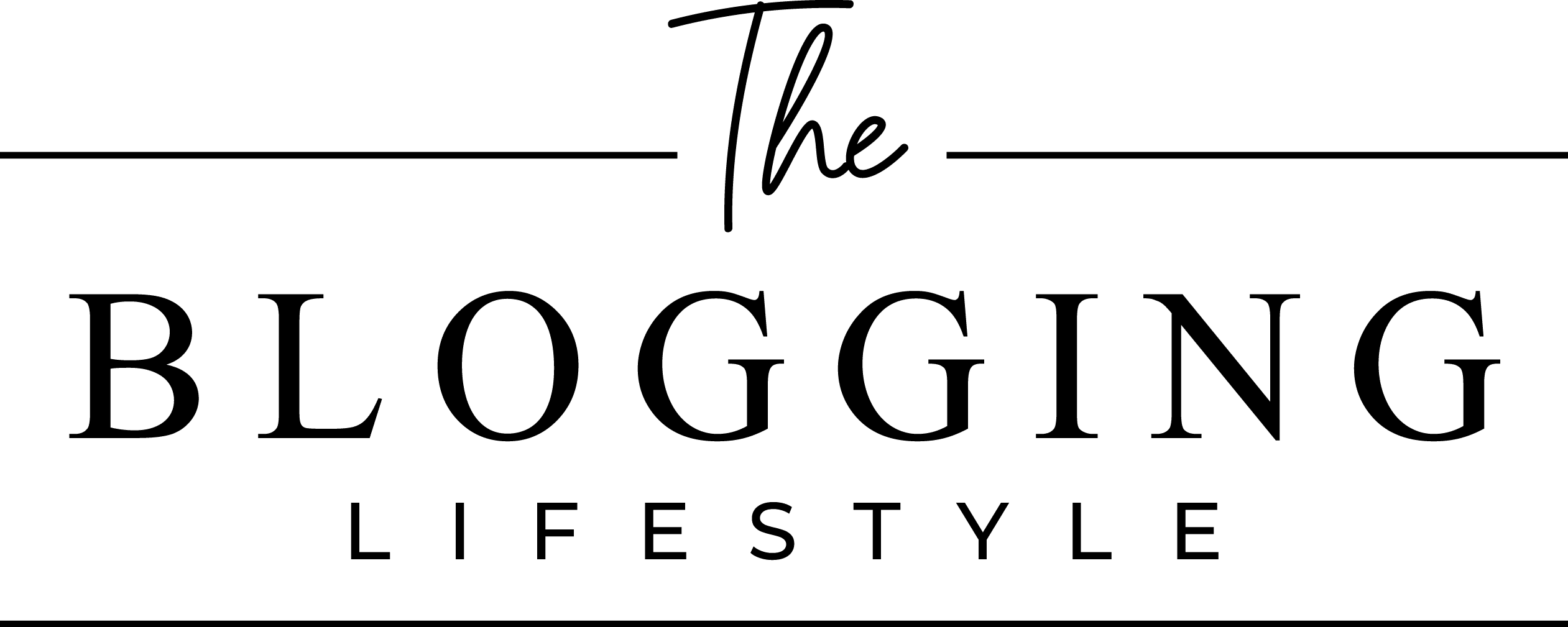 The Blogging Lifestyle blog logo.